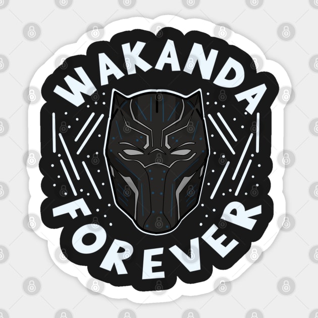 Wakanda Forever Sticker by maersky